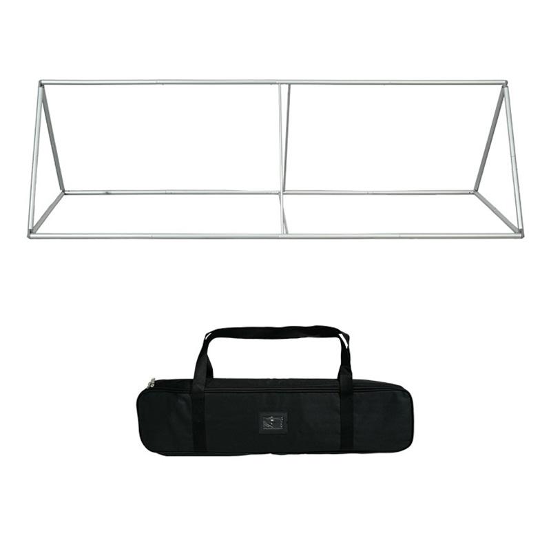 Sign Triangular Fabric Floor Display - 78 x 39 x 39 in - product view 4