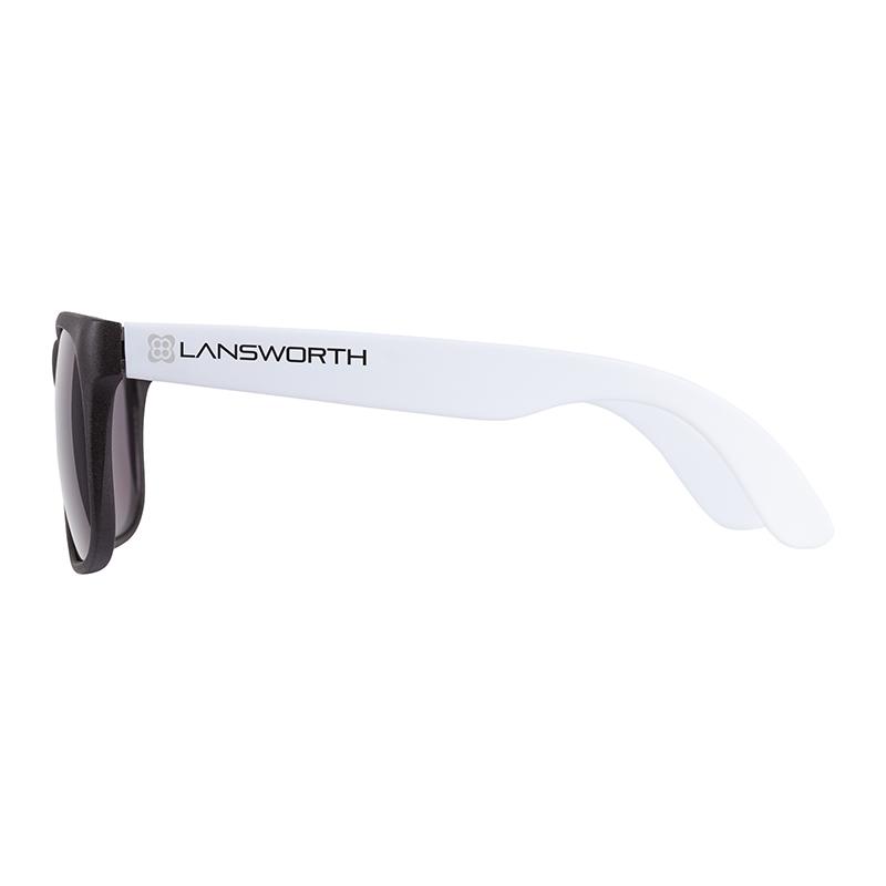 Two-Tone Sunglasses Matte Finish UV400 - 5 1/2 in - product view 2