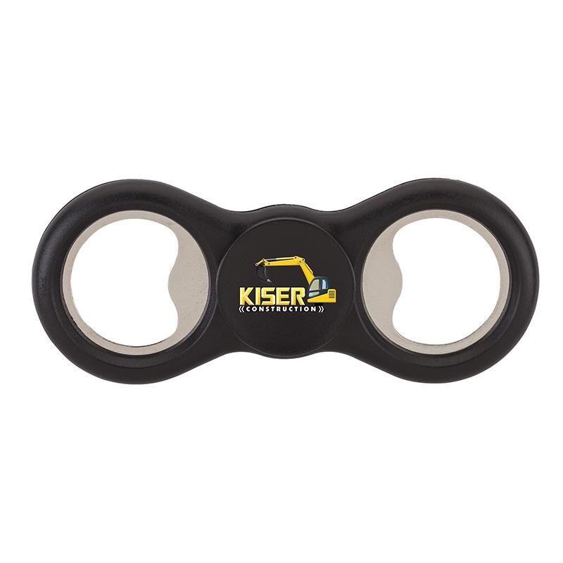 Bottle Opener Fidget Spinner Two-Arm - 3 5/8 in