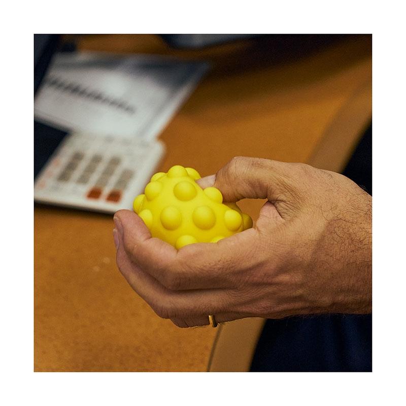 Push Pop Bouncing Ball Silicone Fidget - 2 11/16 in - product view 4