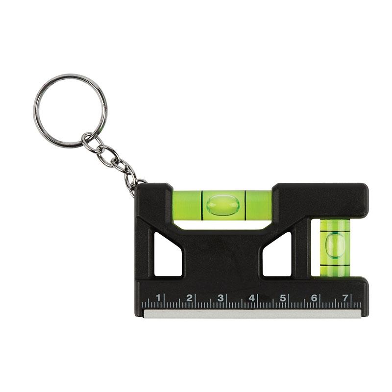Level Keychain Mini Spirit with Ruler Magnetic Base - 3 in - product view 2