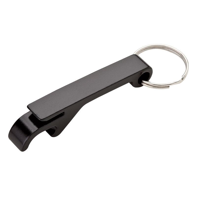 Bottle Opener Keychain Aluminum with Can Tab Lifter - 3.25 in - product view 2