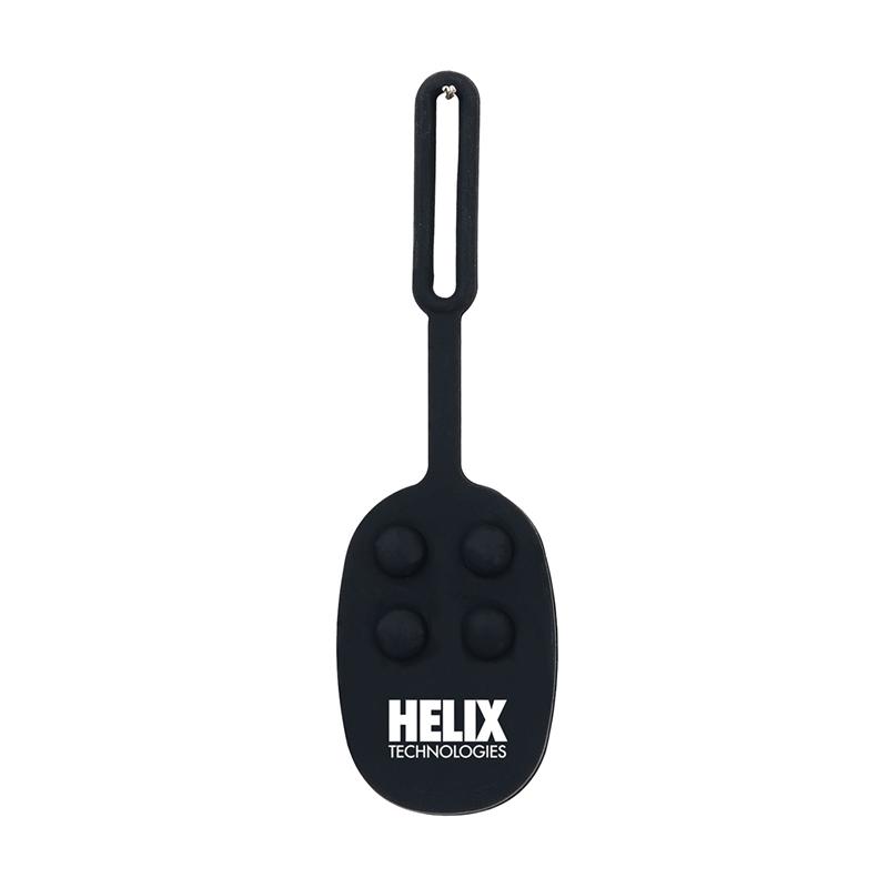 Momo Push Pop Silicone Luggage Tag - product view 1