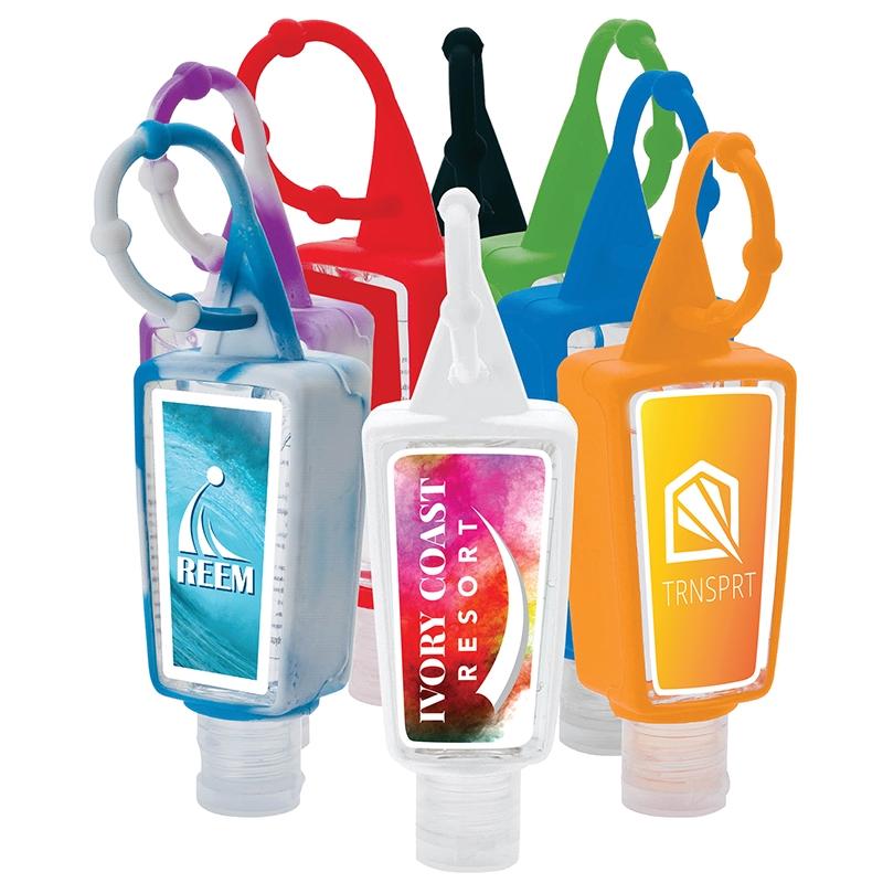 Hand Sanitizer with Silicone Holder Beaded Strap - 1 oz - product view 8