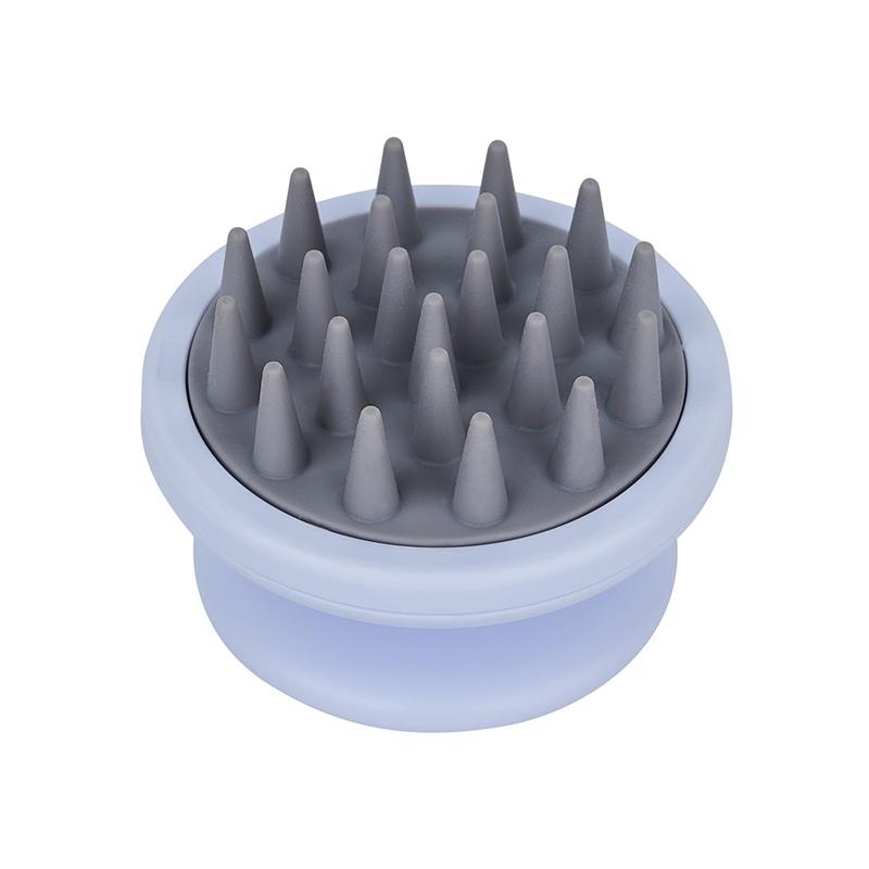 Scalp Massager Silicone Round with Soft Bristles - 2.75 in - product view 4