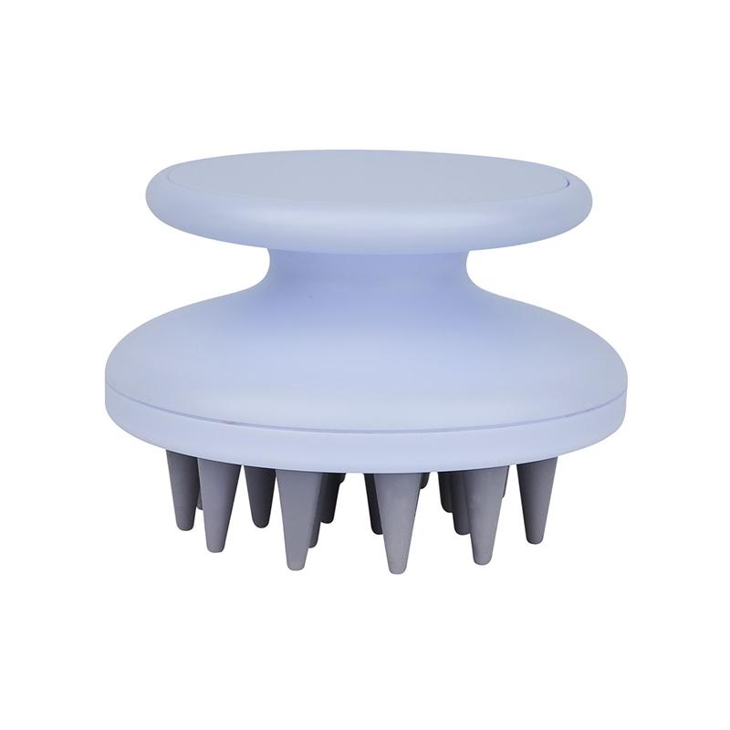 Scalp Massager Silicone Round with Soft Bristles - 2.75 in - product view 5