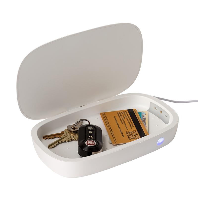UV Sanitizing Station with Wireless Charger - 8 x 5 in - product view 4