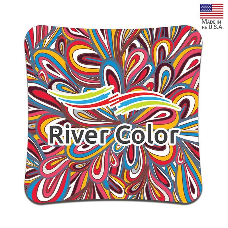 Microfiber Cleaning Cloth Recycled RPET - 8 x 8 in - product view 4