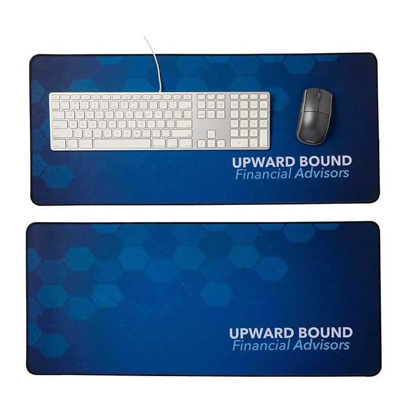 Desk Mat Mouse Pad Stitched Edge Large - 27.5 x 12 in - product view 6