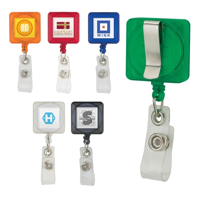 Badge Holder Square Retractable Standard Clip - 36 in - product view 2