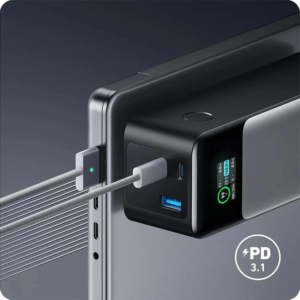 Power Bank 140W Fast Charging with Digital Display - 24000mAh - product view 9