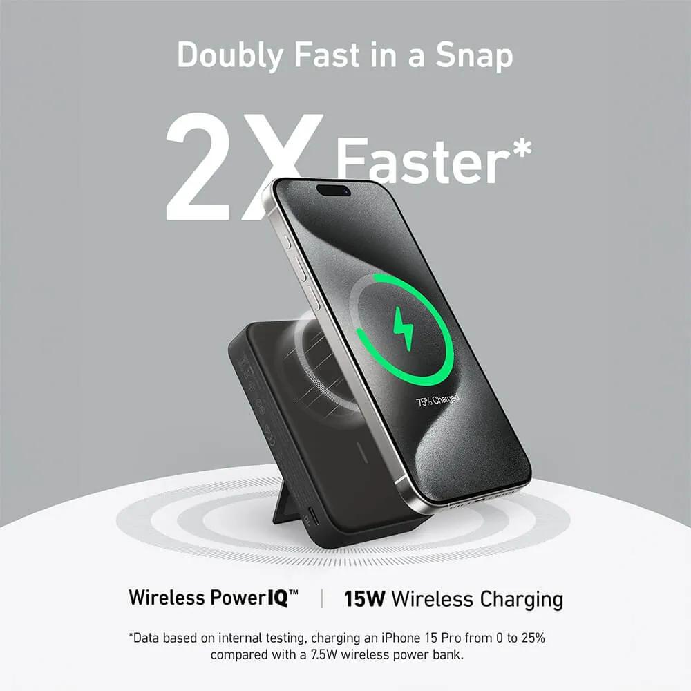 Power Bank Magnetic Wireless with Smart Display - 10000mAh - product view 5