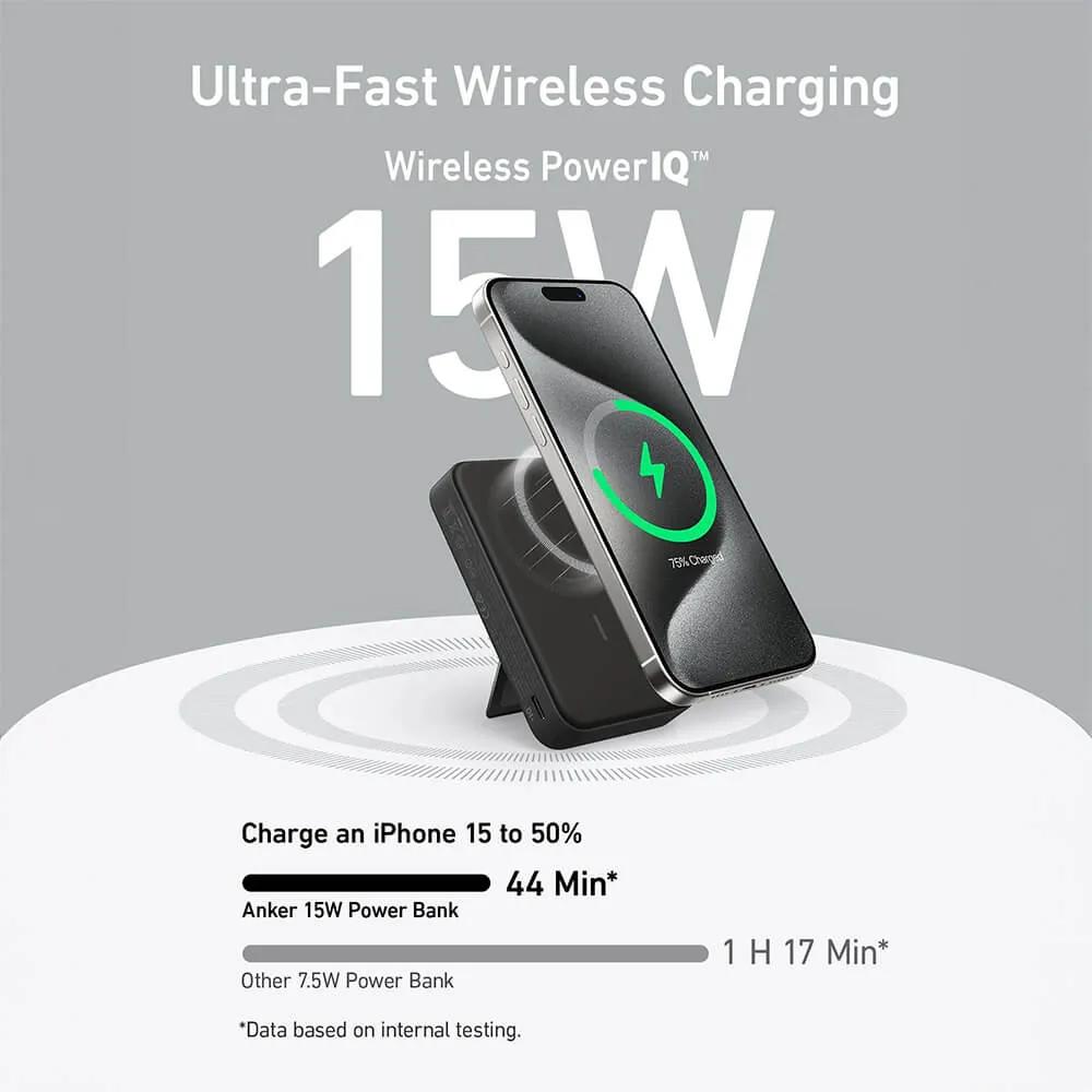 Power Bank Magnetic Wireless with Smart Display - 10000mAh - product view 9