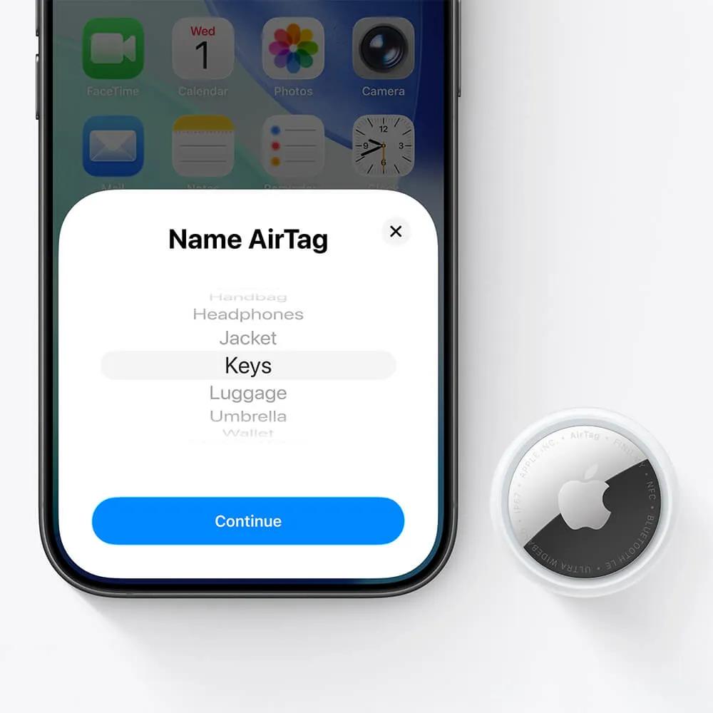 Apple AirTag Bluetooth Tracker Find My Compatible - 1 Pack - product view 4