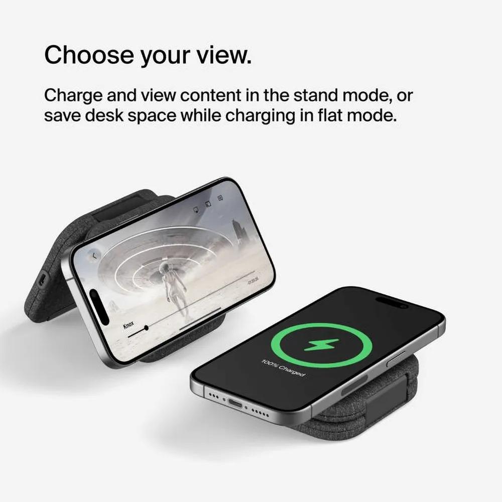 Wireless Charging Pad Magnetic Travel Foldable Qi2 - 15W - product view 8
