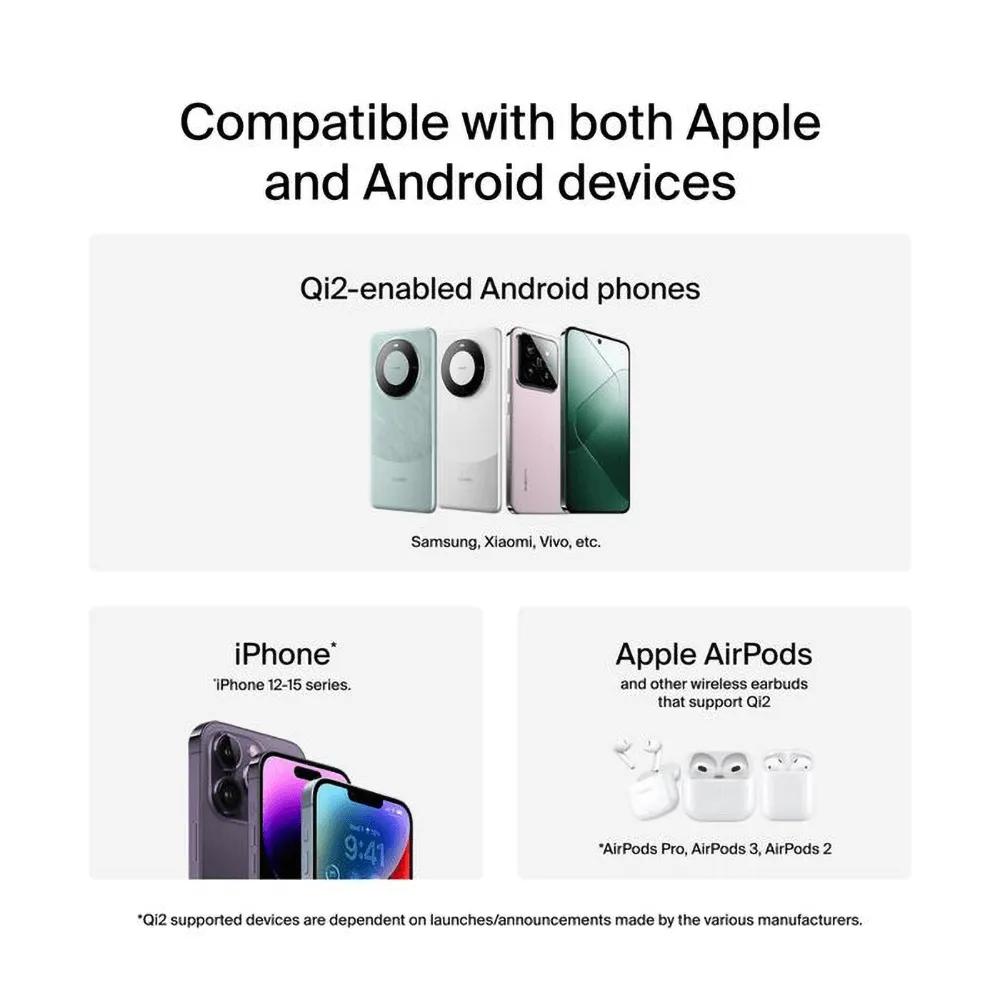 Wireless Charging Stand Magnetic Foldable MagSafe - 15W - product view 7