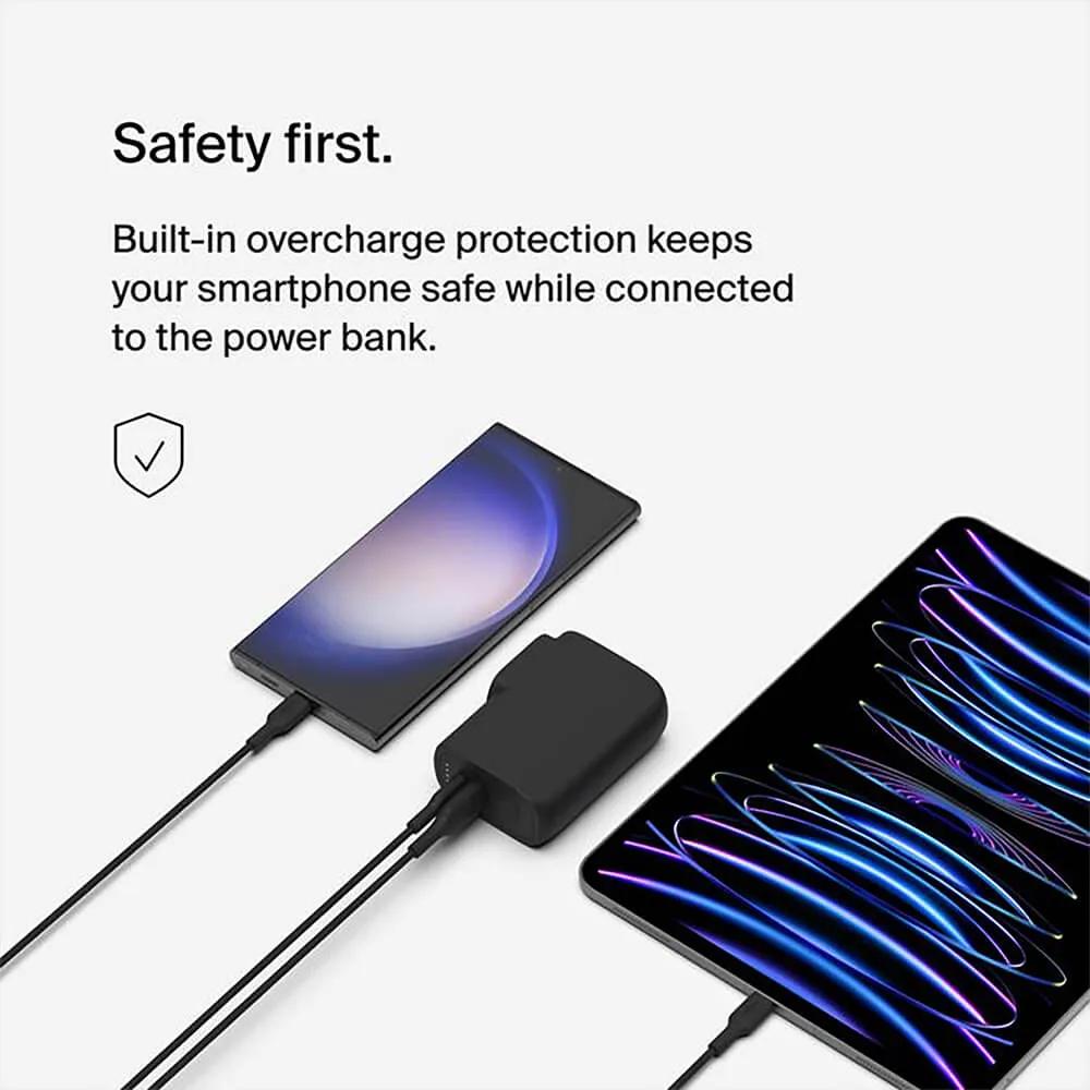 Power Bank Hybrid Wall Charger Dual Port PD3.0 - 5000mAh 25W - product view 12