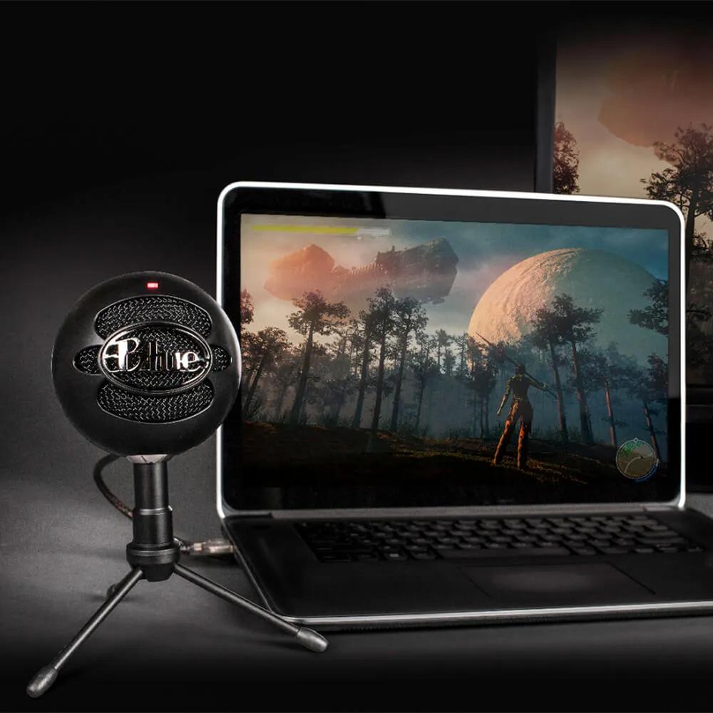 USB Microphone Cardioid Condenser Desktop Stand - Blue Snowball - product view 7