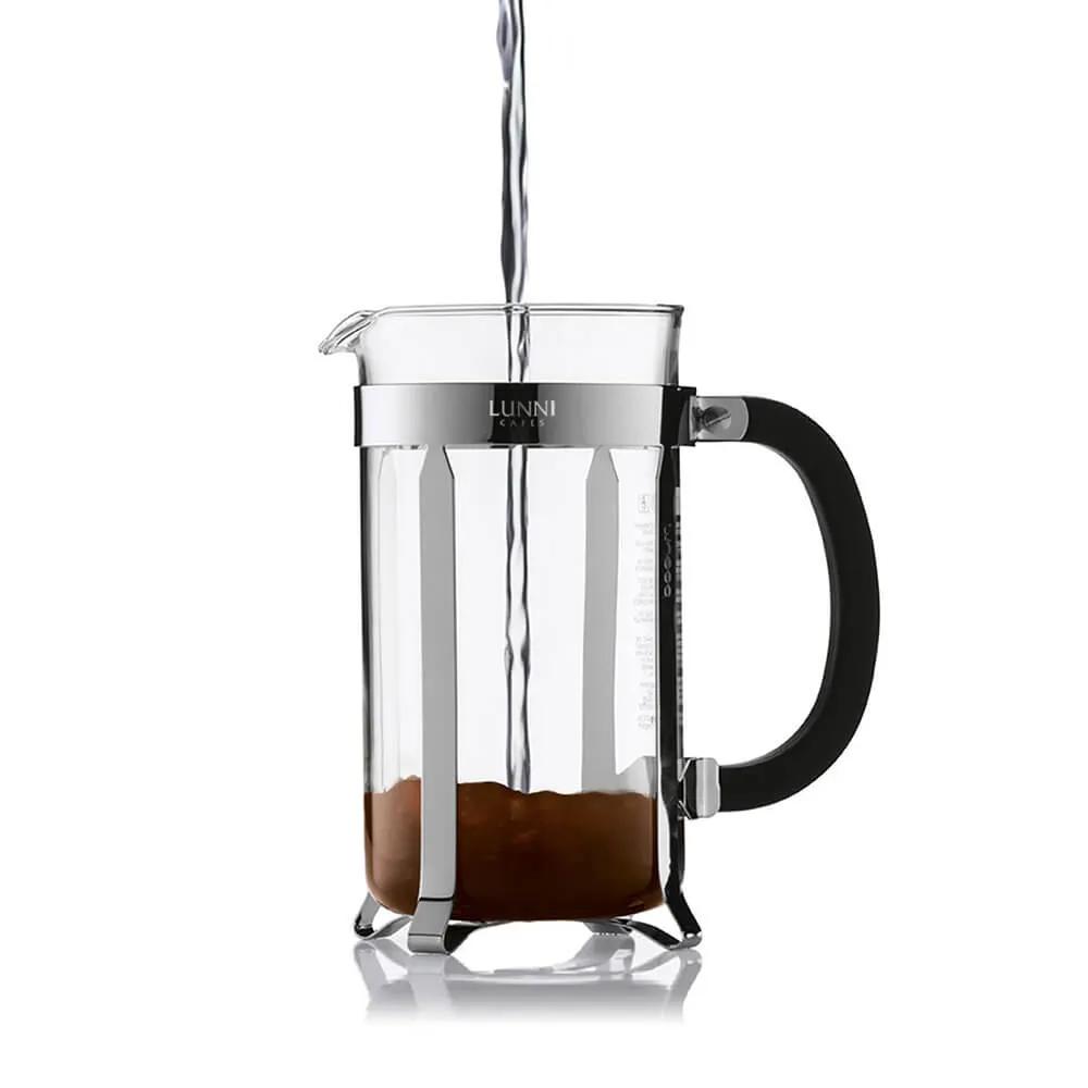 Bodum Chambord French Press Coffee Maker Chrome Steel - 34 oz - product view 4