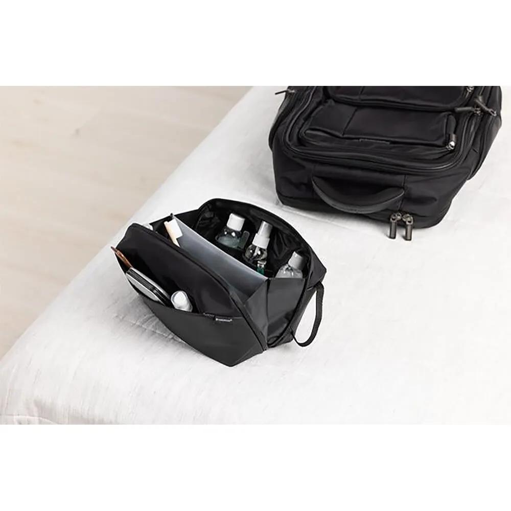 Toiletry Kit Compact Vegan Leather with Mesh Pockets - 10 x 4 in - product view 4