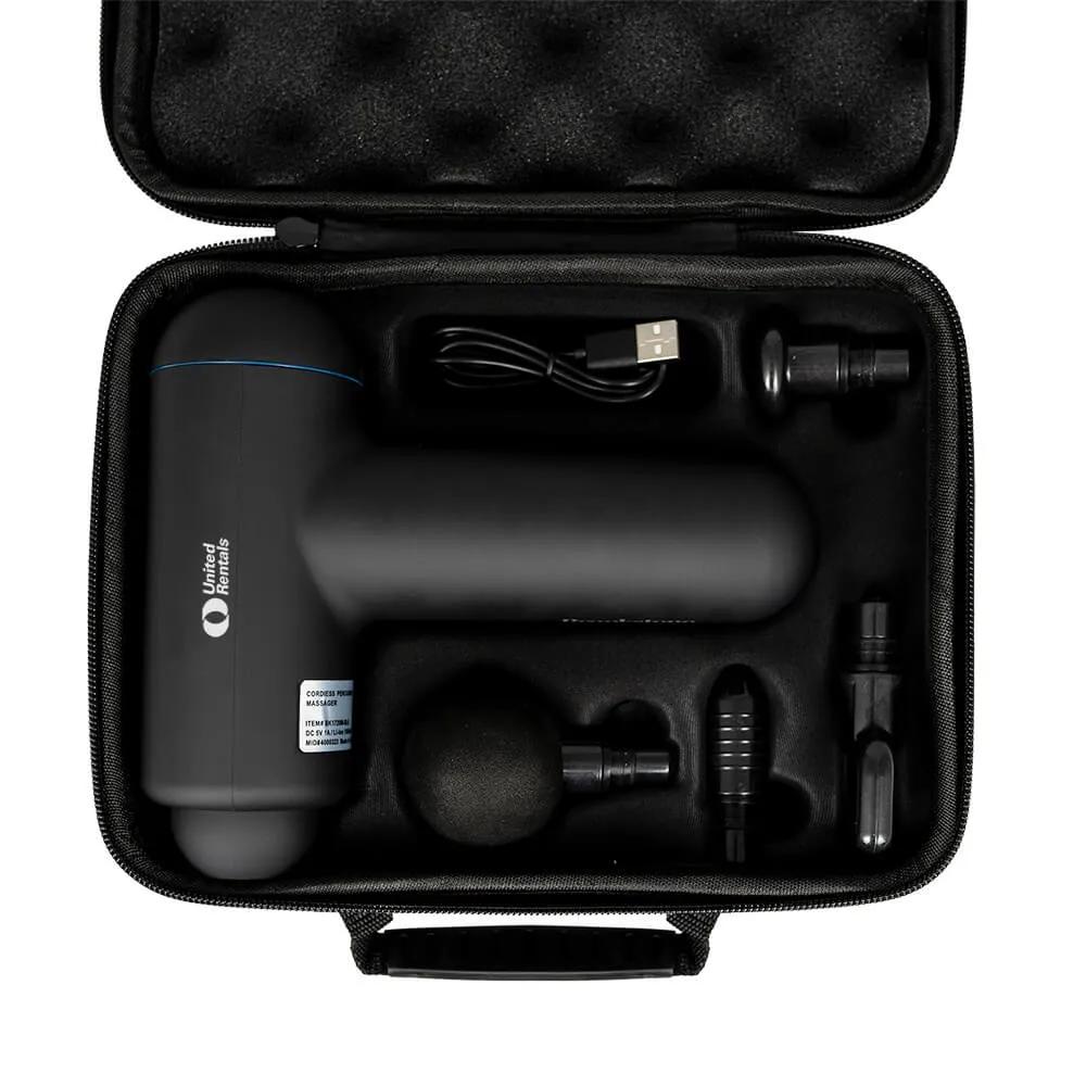 Percussion Massager Handheld Deep Tissue 6-Speed - 7.6 x 6.6 in - product view 3