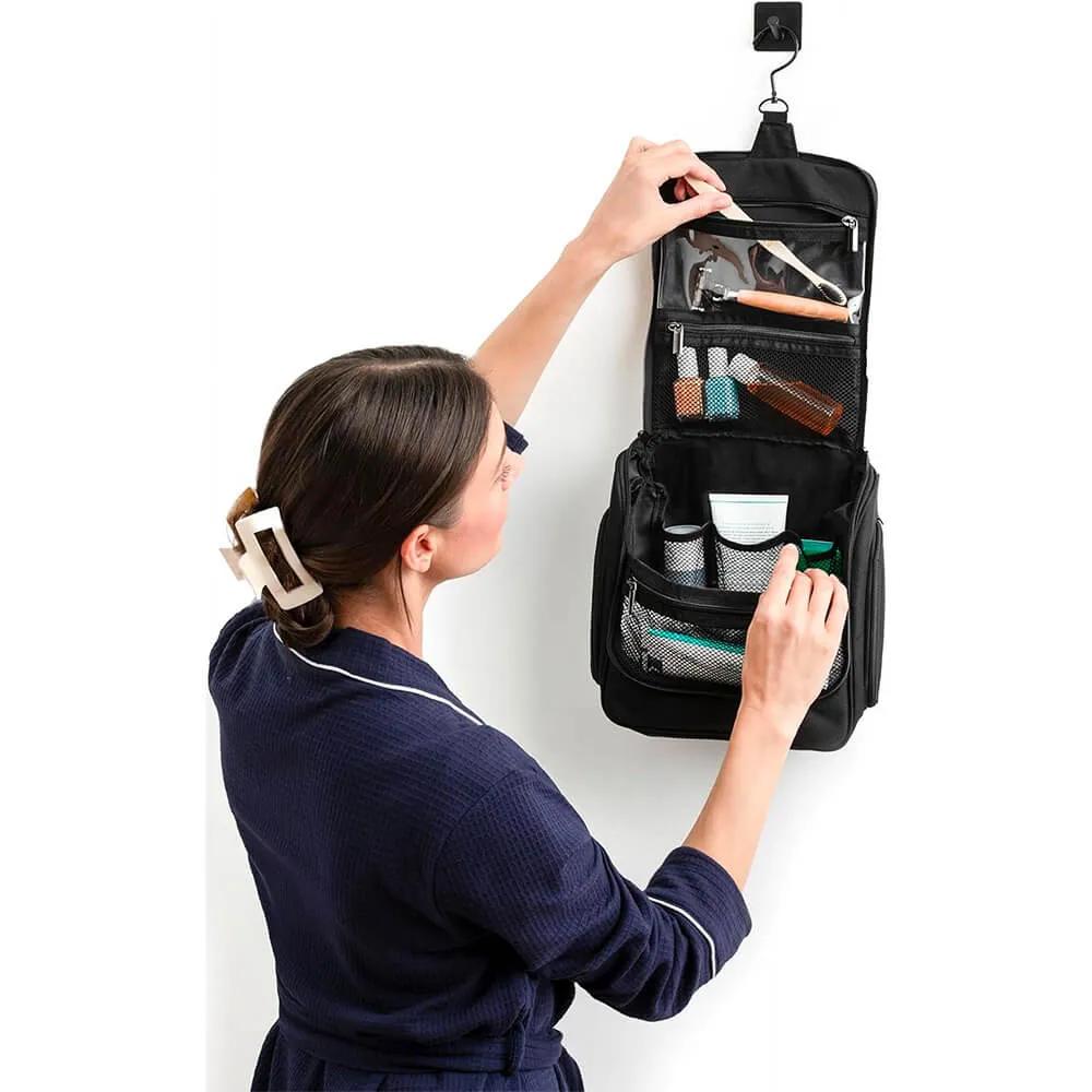 Toiletry Bag Hanging with Hook - 10.3 x 11 in - product view 5