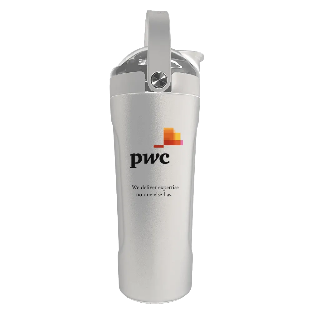 Insulated Shaker Bottle with Removable Agitator - 25 oz - product view 2