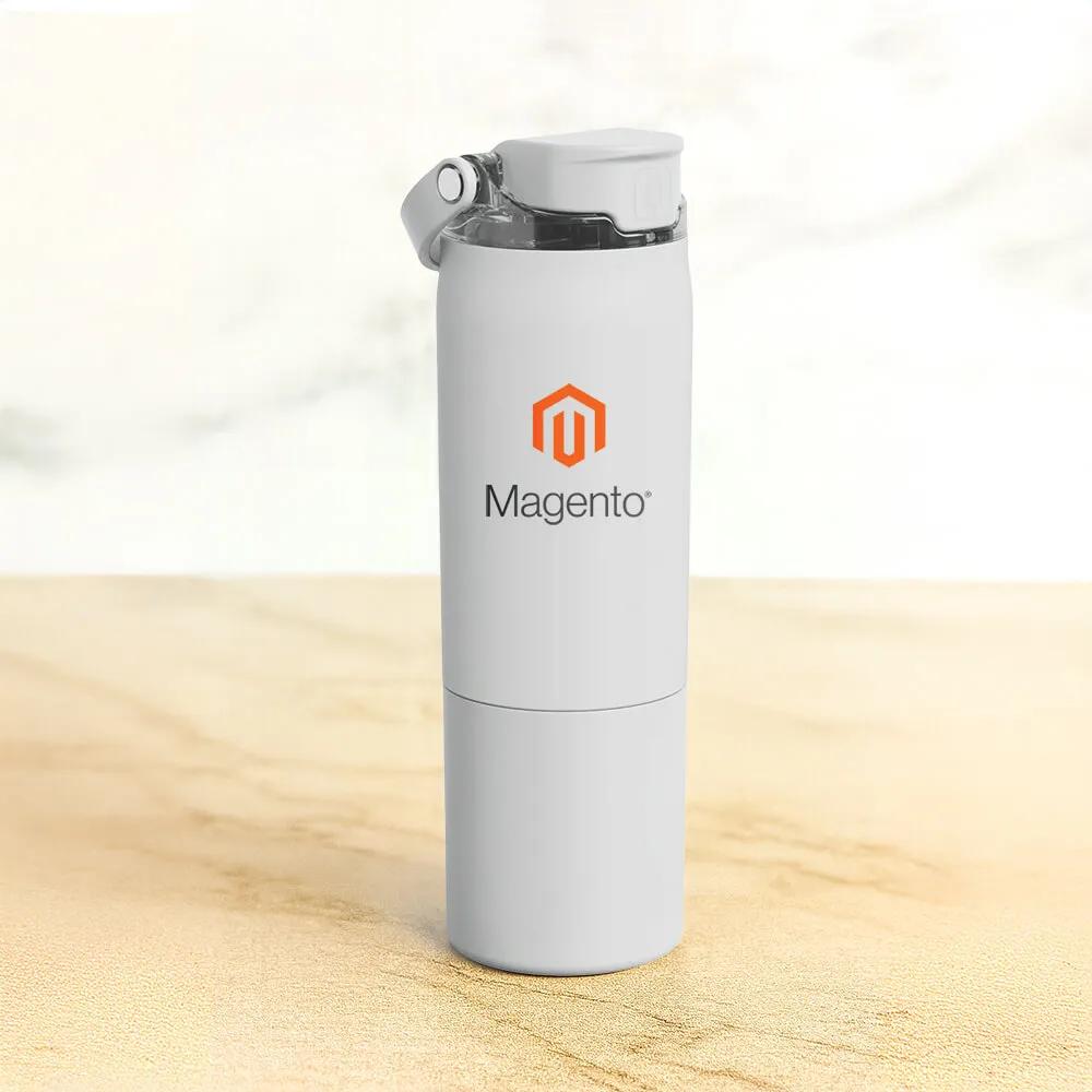 Insulated Water Bottle with Dual Straw System - 25 oz - product view 16