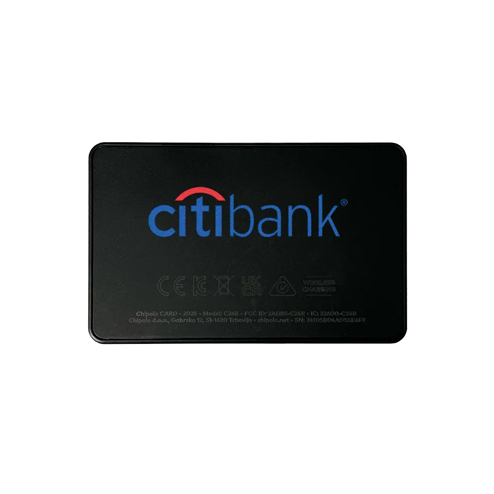 Bluetooth Tracker Card Rechargeable Wireless Charging - product view 2