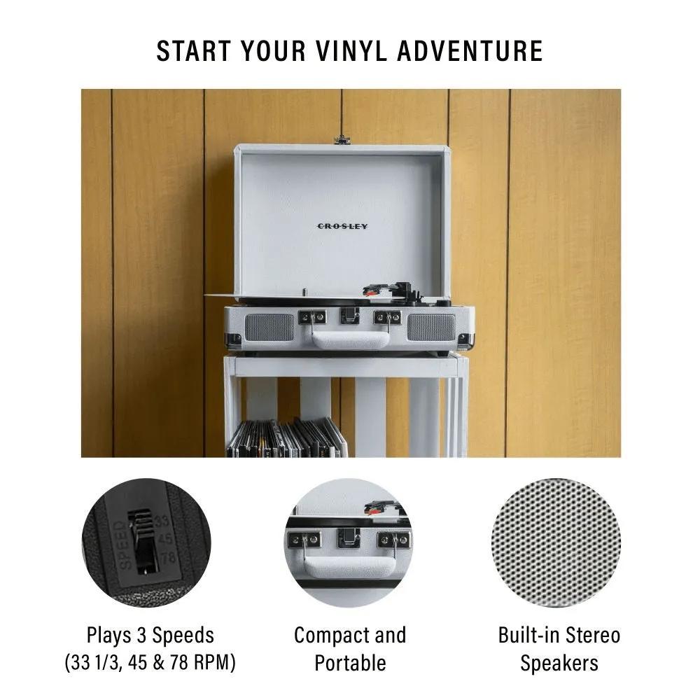 Record Player Bluetooth Three-Speed Belt-Drive Portable - product view 19