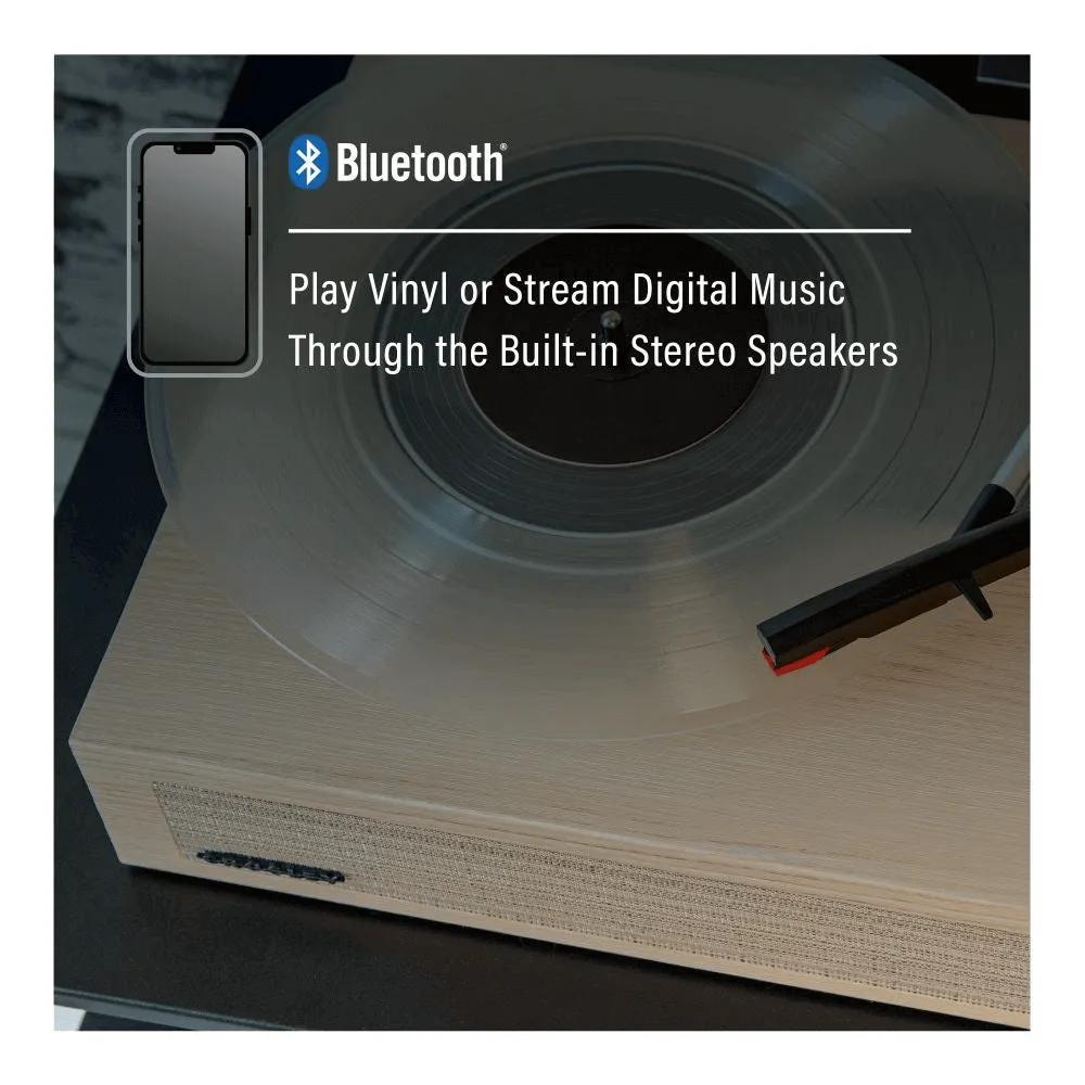 Record Player Compact Three-Speed Auto Stop Bluetooth - product view 8
