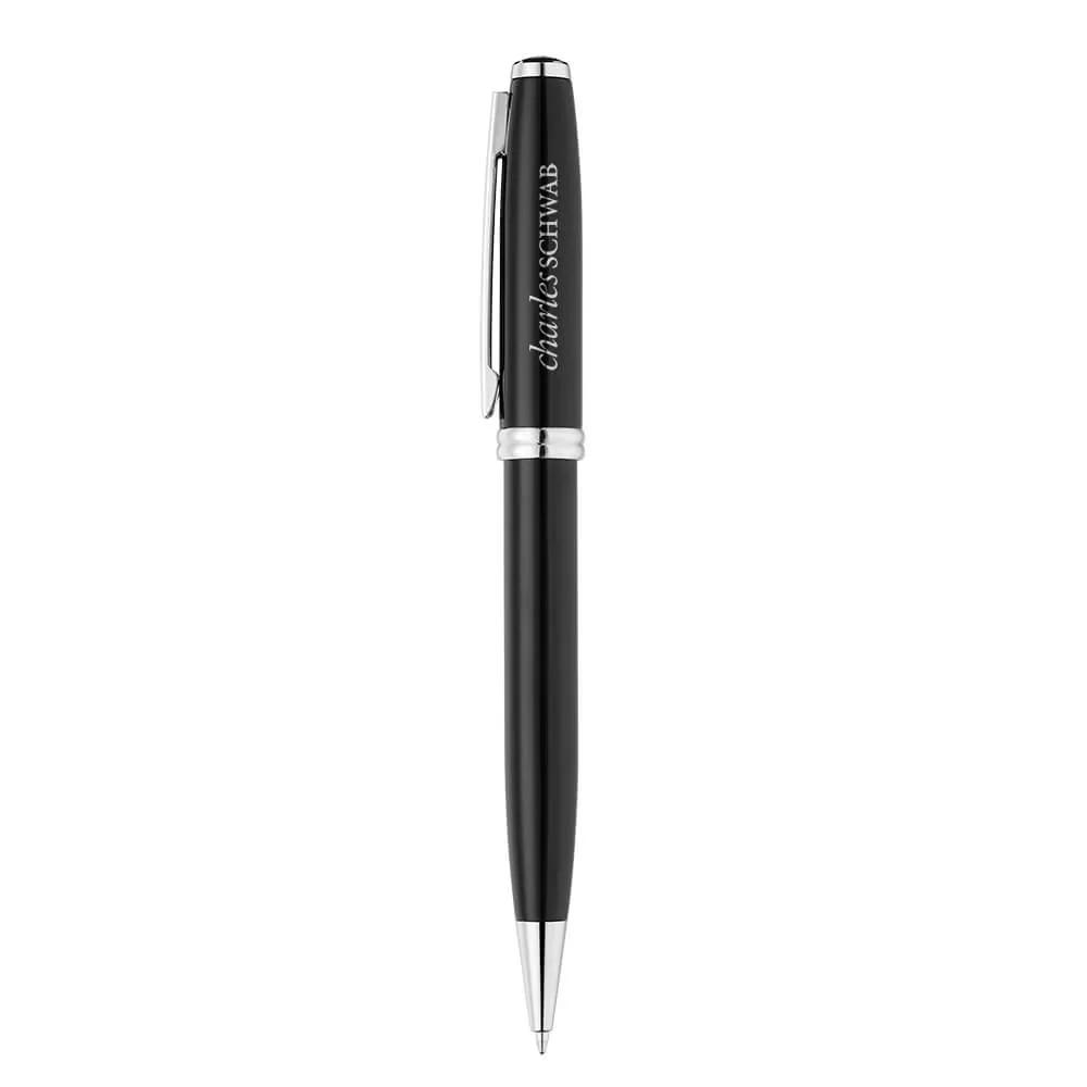 Ballpoint Pen Ashford Modern Tapered Silhouette - Black