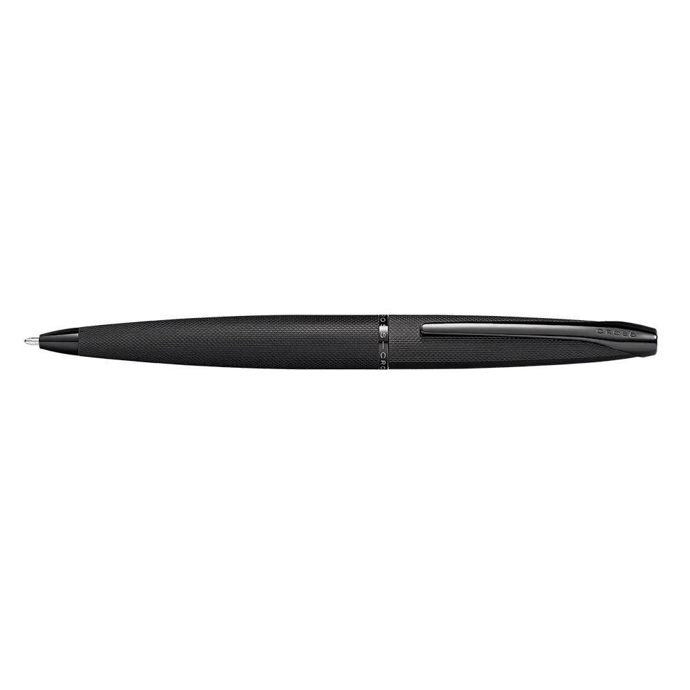 Ballpoint Pen ATX Brushed Black Sleek Proportions - product view 5