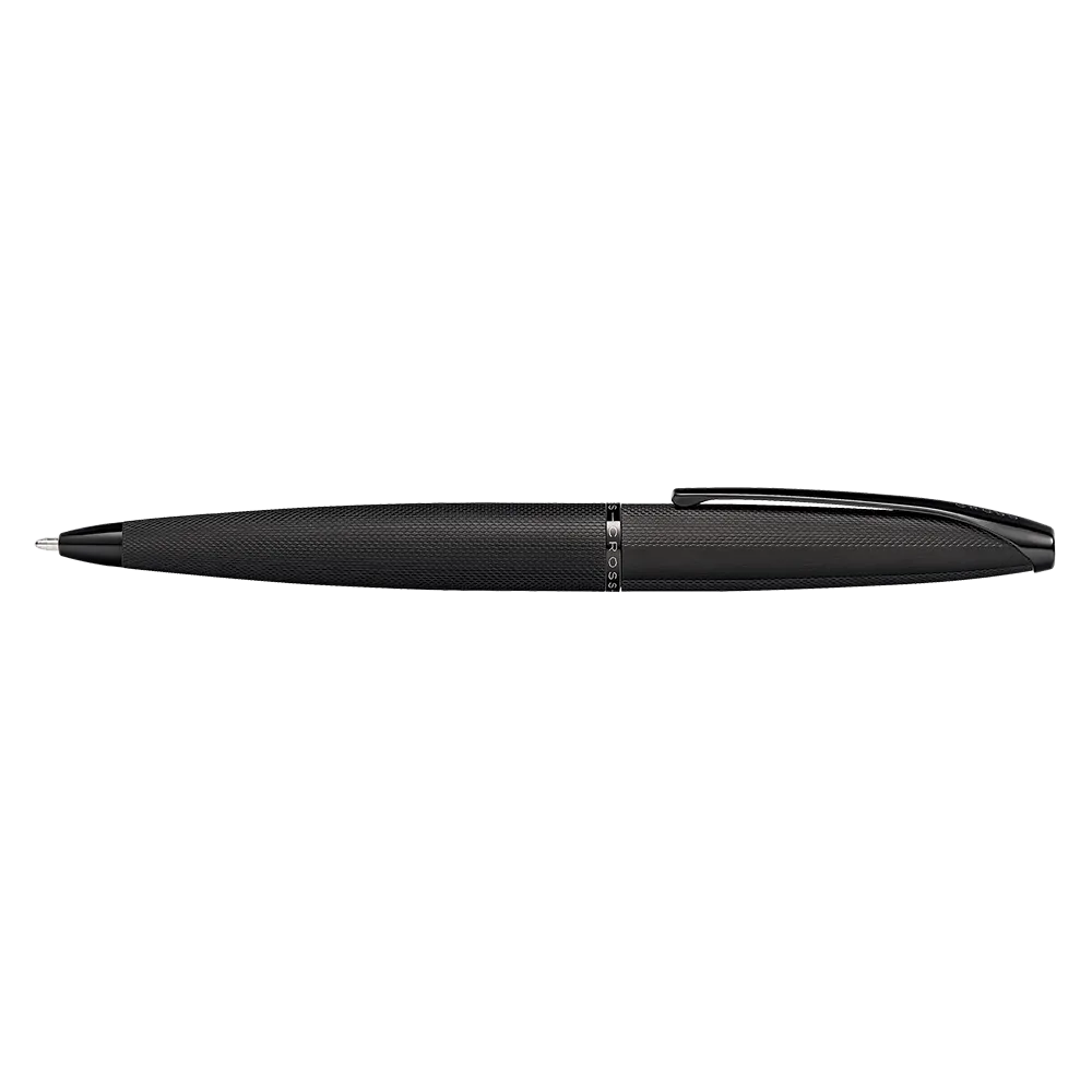 Ballpoint Pen ATX Brushed Black Sleek Proportions - product view 8