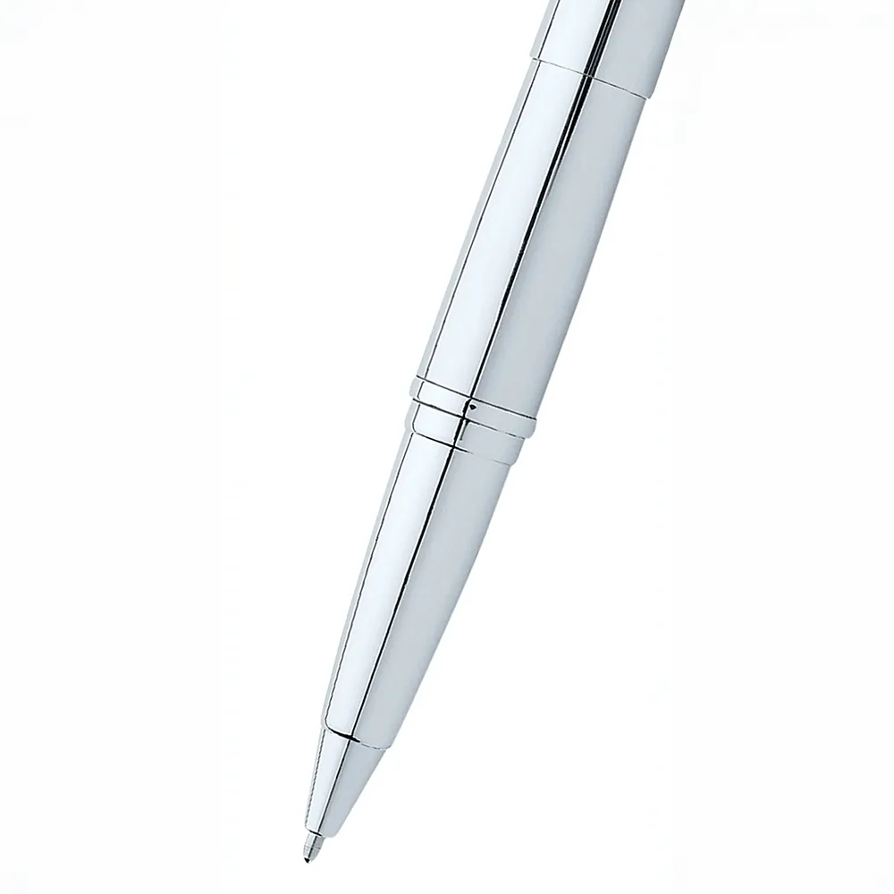 Rollerball Pen Chrome ATX Modern Industrial - 5.5 in - product view 5