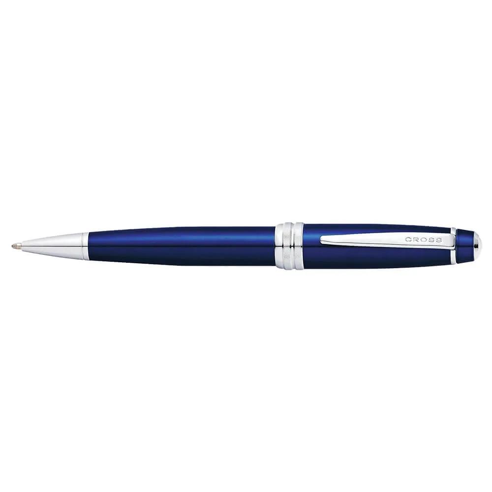 Ballpoint Pen Blue Lacquer Multi-Groove Ring - 5.25 in - product view 3