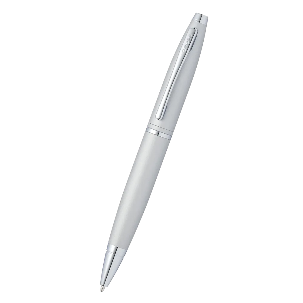 Ballpoint Pen Satin Chrome Art Deco Tapered - 5.25 in - product view 4