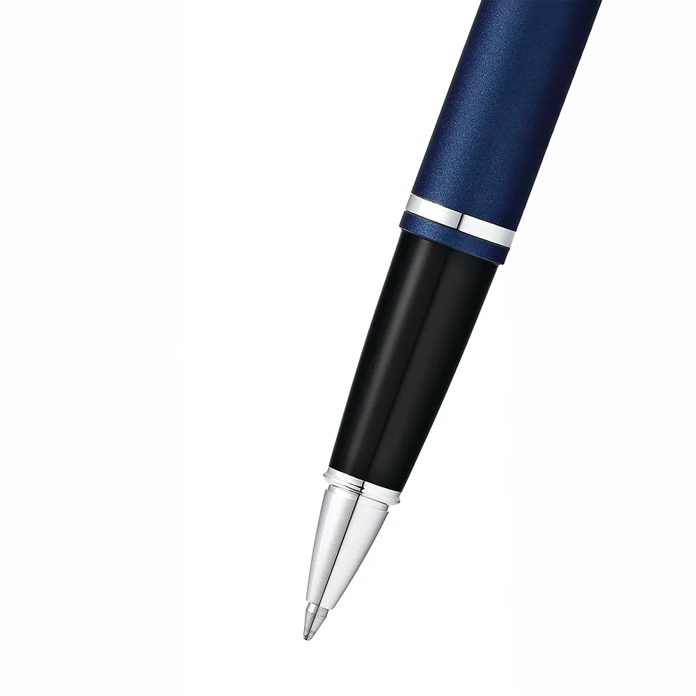 Rollerball Pen Matte Metallic Midnight Blue - 5.75 in - product view 3