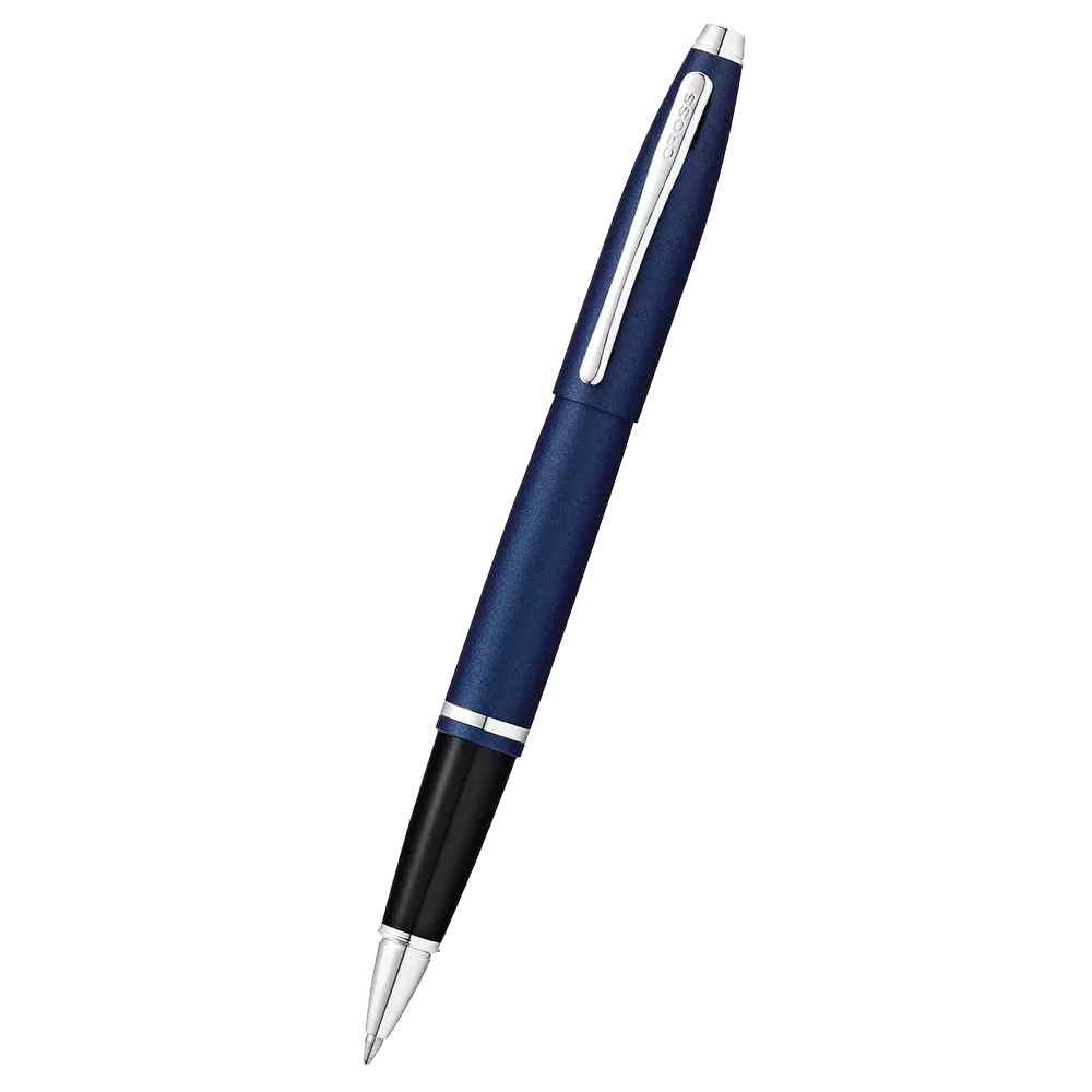 Rollerball Pen Matte Metallic Midnight Blue - 5.75 in - product view 4