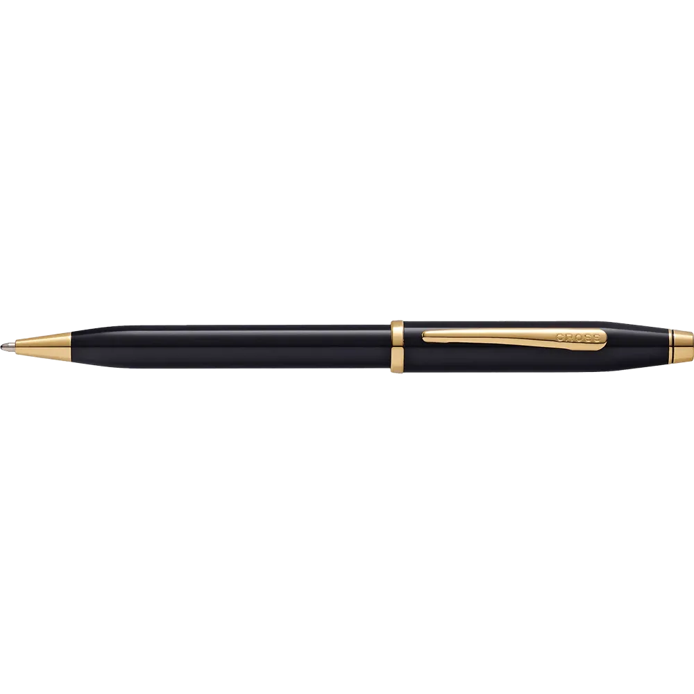 Ballpoint Pen Classic Black Presidential Style - 5.25 in - product view 4