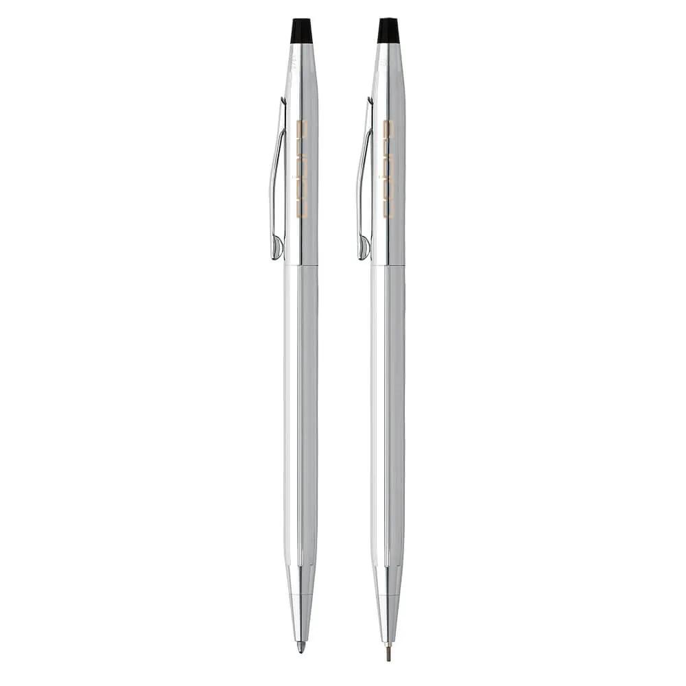 Cross Classic Century Pen and Pencil Set Chrome - 5.25 in - product view 2