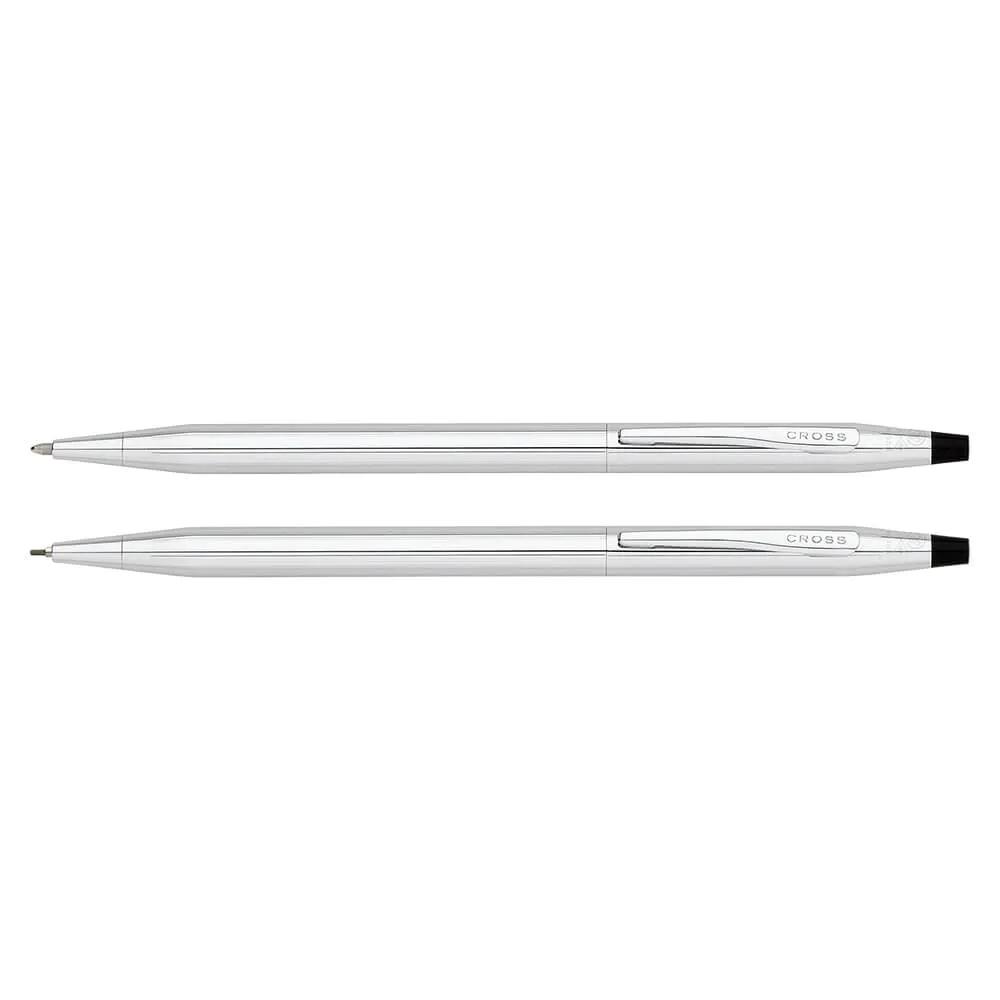 Cross Classic Century Pen and Pencil Set Chrome - 5.25 in - product view 6