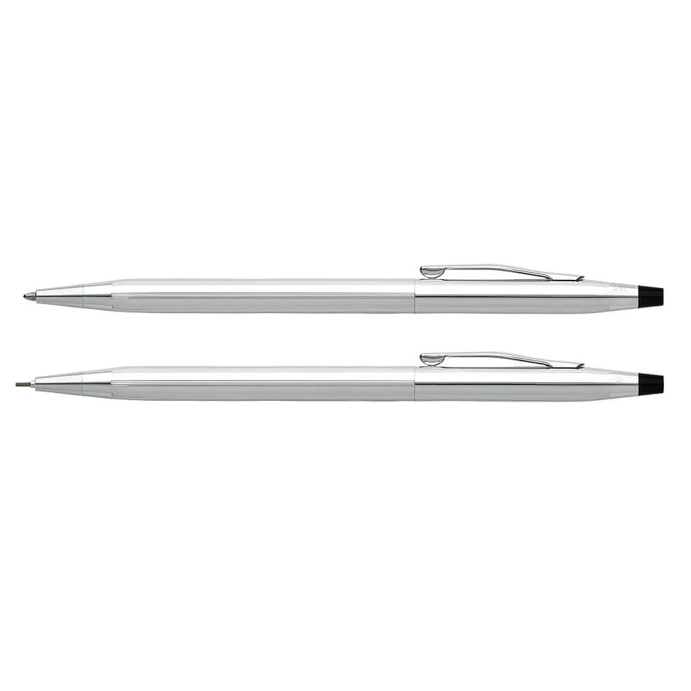 Cross Classic Century Pen and Pencil Set Chrome - 5.25 in - product view 7
