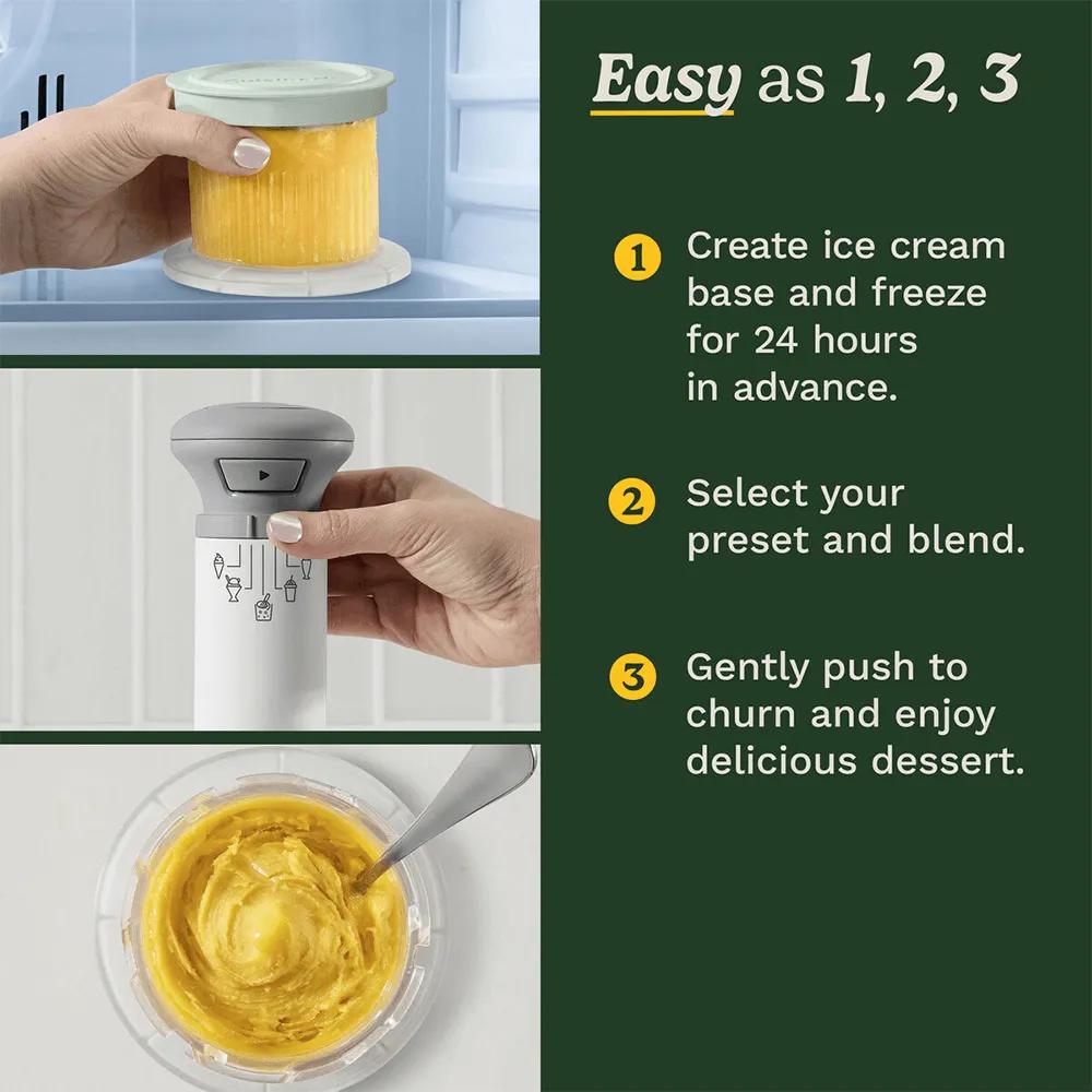 FastFreeze Ice Cream Maker with 5 Presets - 3 Minute - product view 5