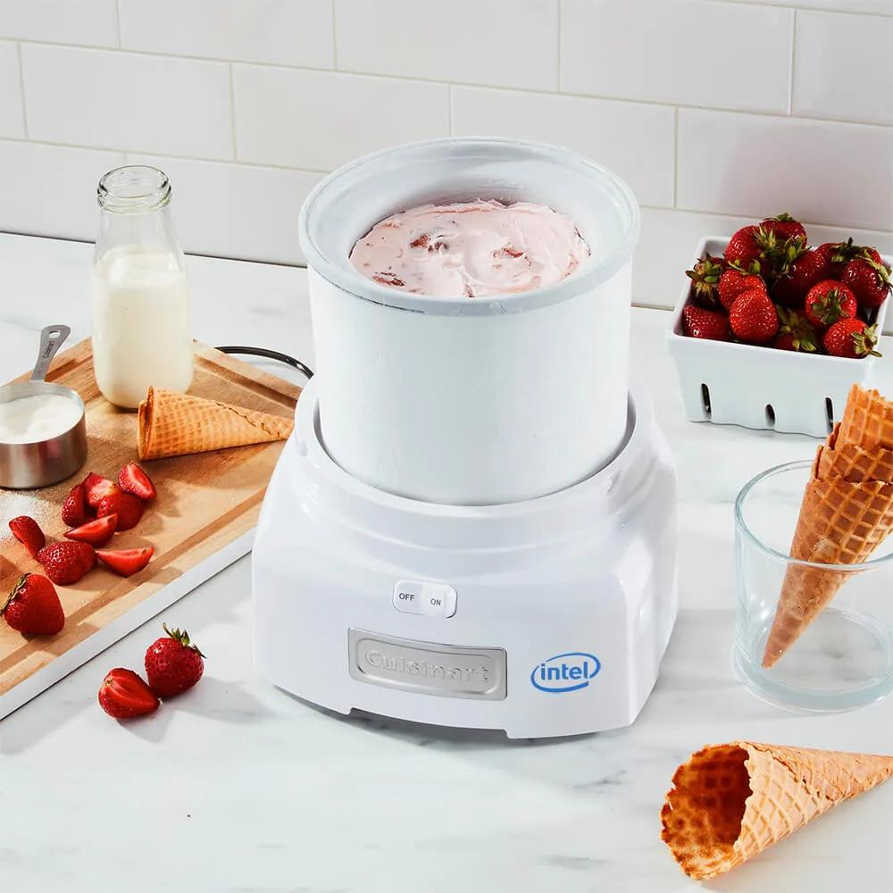 Automatic Ice Cream Maker with Double-Insulated Bowl - 1.5 Quart - product view 4