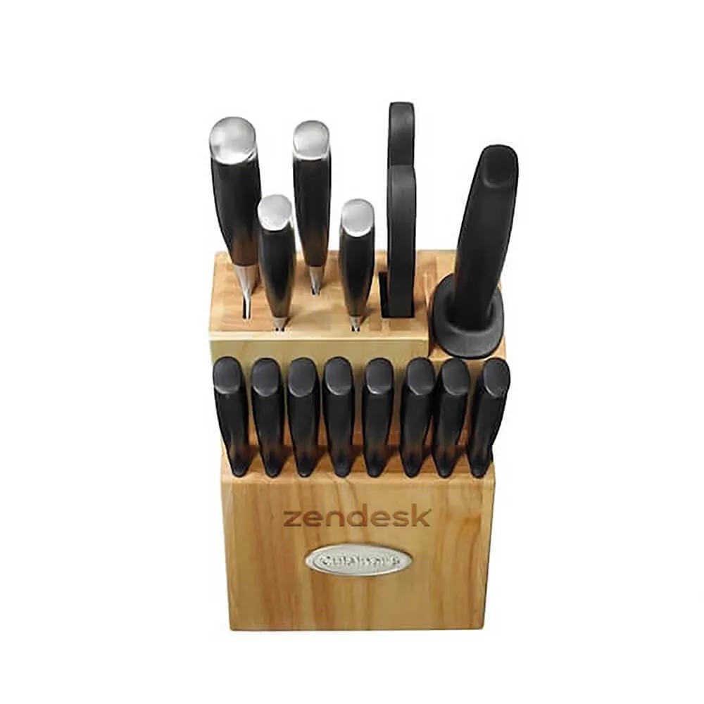 Nitrogen-Infused Stainless Steel Cutlery Block Set (15 Piece) - product view 5