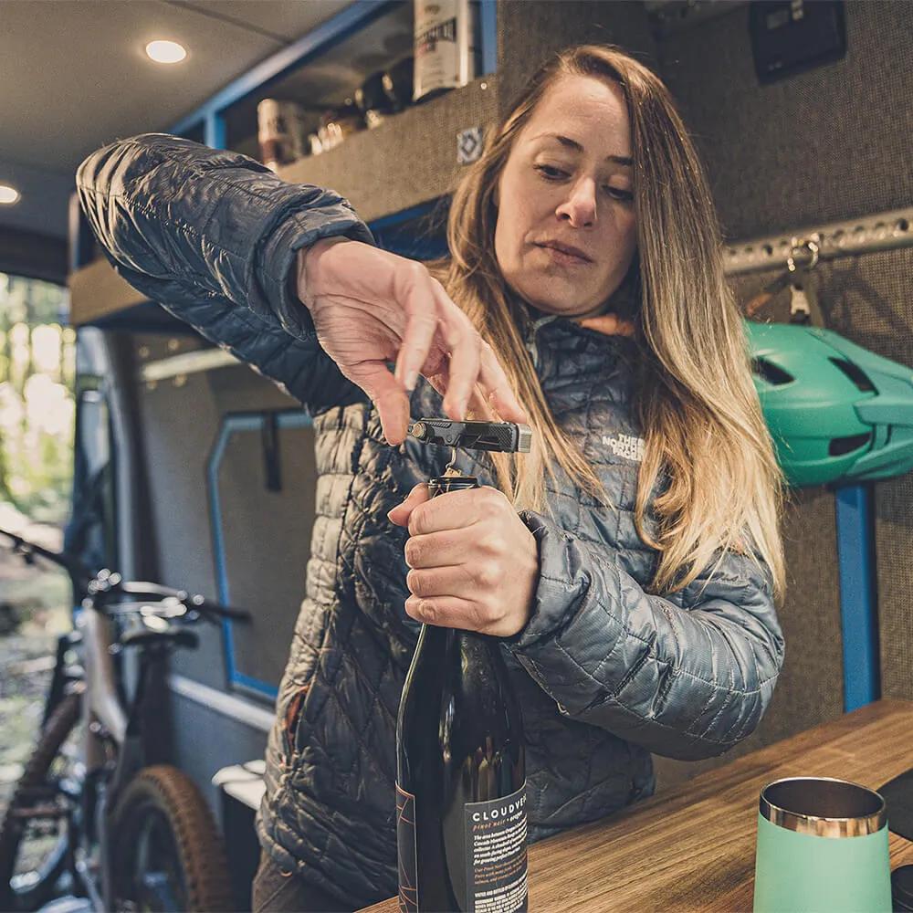 Multi-Tool Corkscrew with Folding Blade - 3.75 in - product view 7