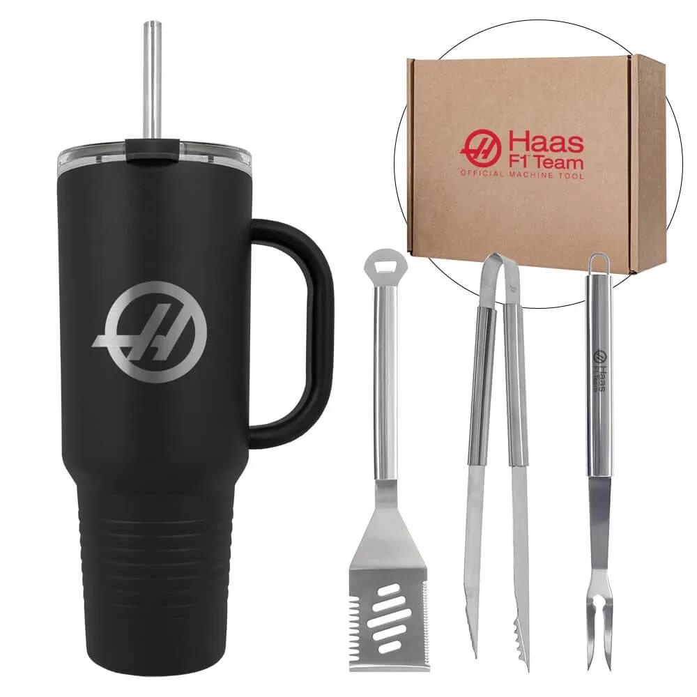 Grill Tool Set with Insulated Tumbler Gift Set - product view 3