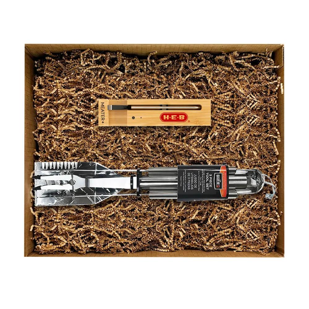 Grill Tool Set with Smart Thermometer Gift Set