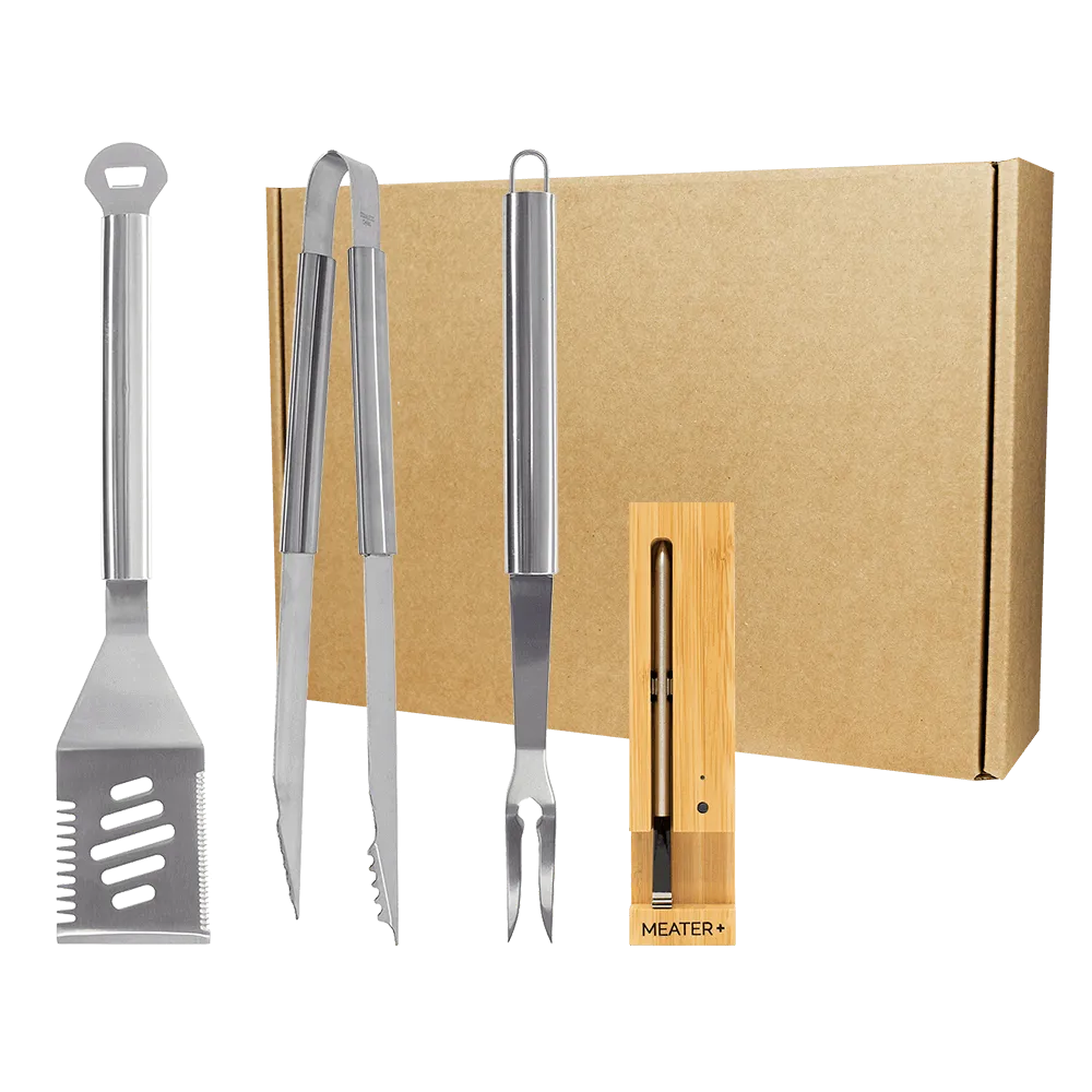 Grill Tool Set with Smart Thermometer Gift Set - product view 4